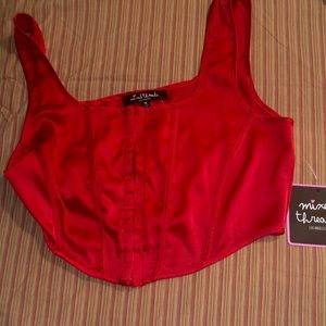 Mixed Threads Red Top